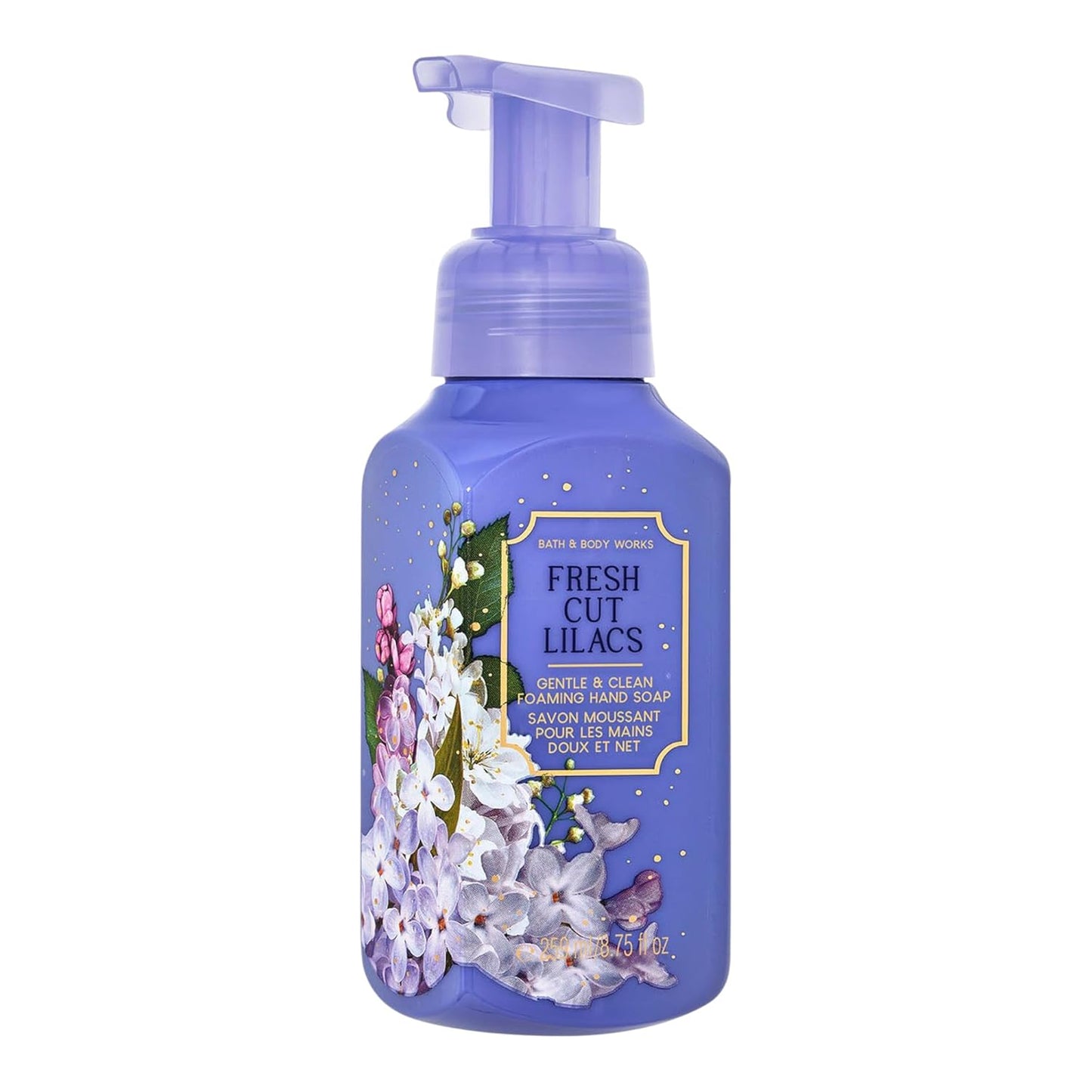 Gentle Foaming Hand Soap - Fresh Cut Lilacs Scent | 8.75 oz Bottle