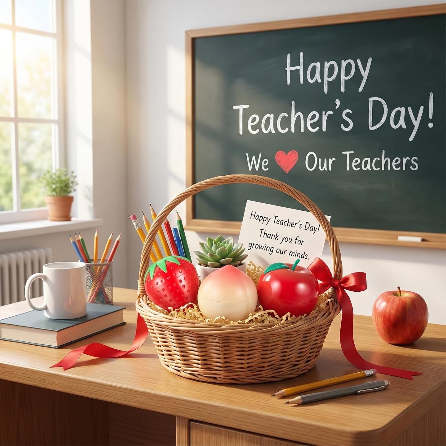 Hand Cream Gift Set for Women - 12 Travel Size Strawberry Lotion for Dry Cracked Hands | Perfect Birthday Party Favors