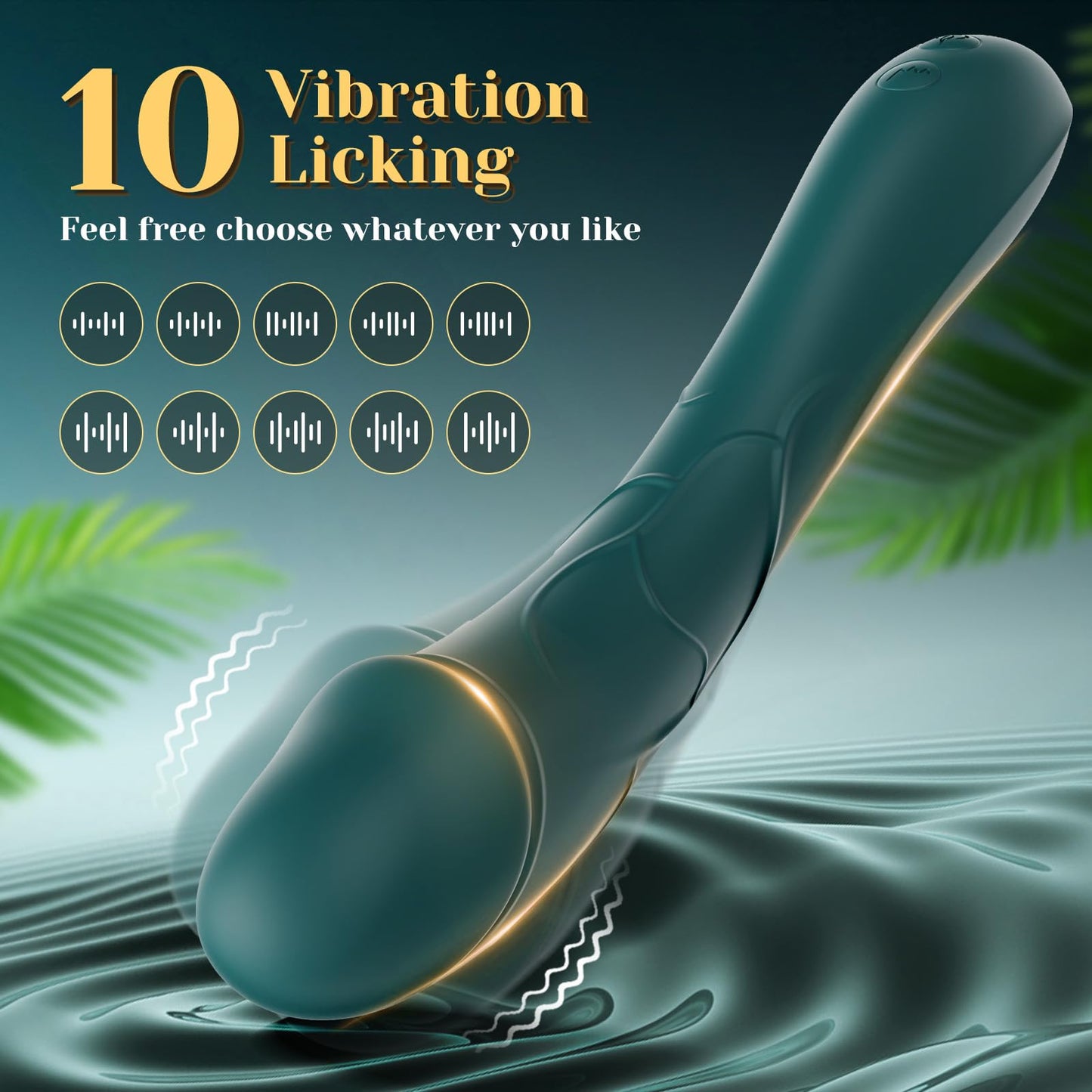 Portable Vibrating Massager -Clitioral Sucker Relaxes Muscles Heating Modes Viboataors Toy Couples- for Body and Back Foot Silent Personal for Sports Massage Adult Tools Relaxation PWn4 (Green)