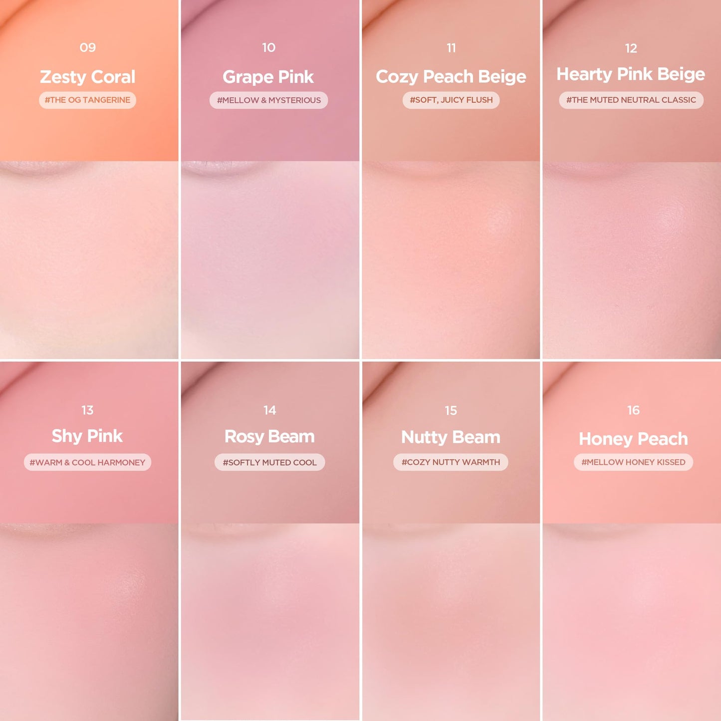 lilybyred Luv Beam Cheek Balm | Heart-Shaped Korean Cream Blush, Semi-Matte, Healthy Glow, Long-Lasting, Blendable & Buildable, Lightweight, Natural-Looking Color, 0.12 oz (15 Nutty Beam)