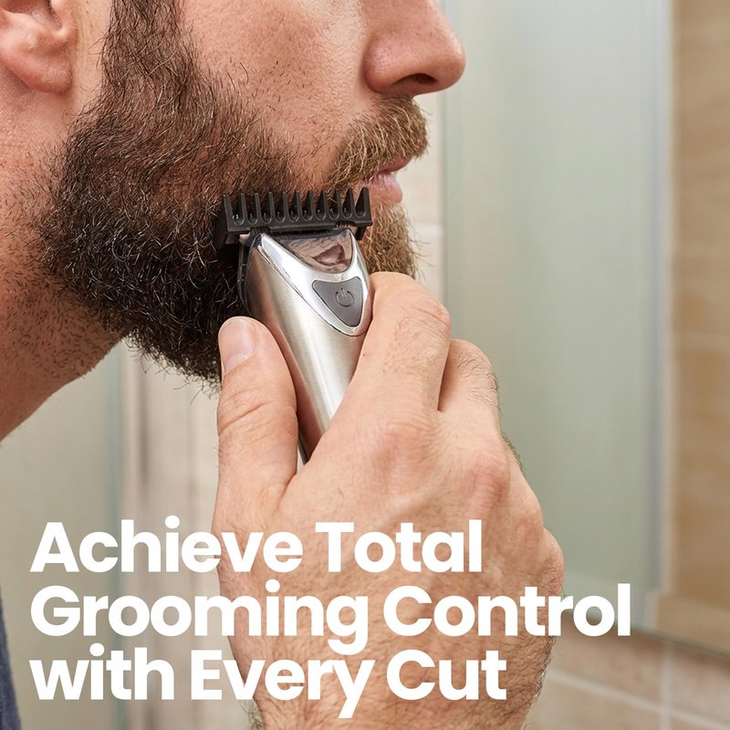 Guide Comb Set for 40mm T-Blade Trimmer, Trimmer Guard for Precise Hair & Beard Trimming, Compatible with Wahl T-Blade Trimmers - 8 Sizes Available