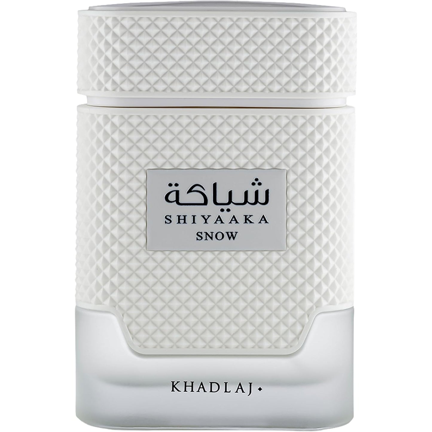 Khadlaj Shiyaaka Snow Eau De Parfum Spray - Citrusy Woody Spicy Fragrance for Men | 3.4 oz / 100 ml