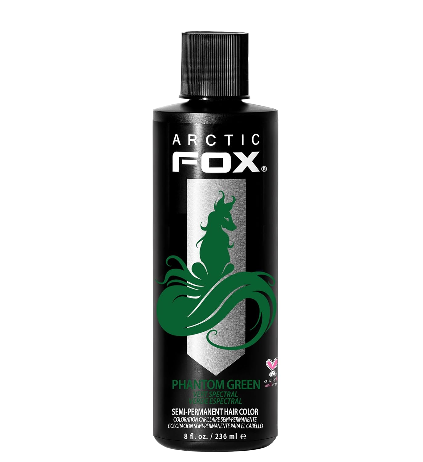 Arctic Fox Semi-Permanent Hair Dye - Vibrant Purple AF Color | Vegan, Ammonia-Free, 4 Fl Oz