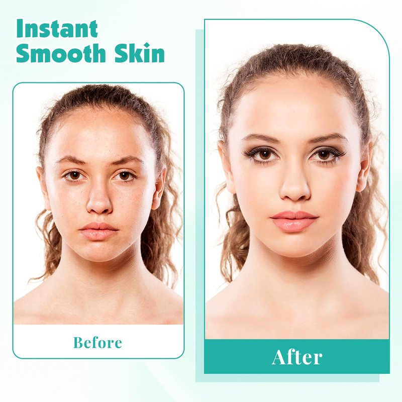 Phyyixs 88 Pcs Dermaplaning Tool & Face Razors for Women in Storage Jar – Seafoam Coastal Style, Eyebrow Razor with Safety Covers for Women & Men, Ideal Summer Skincare Gift