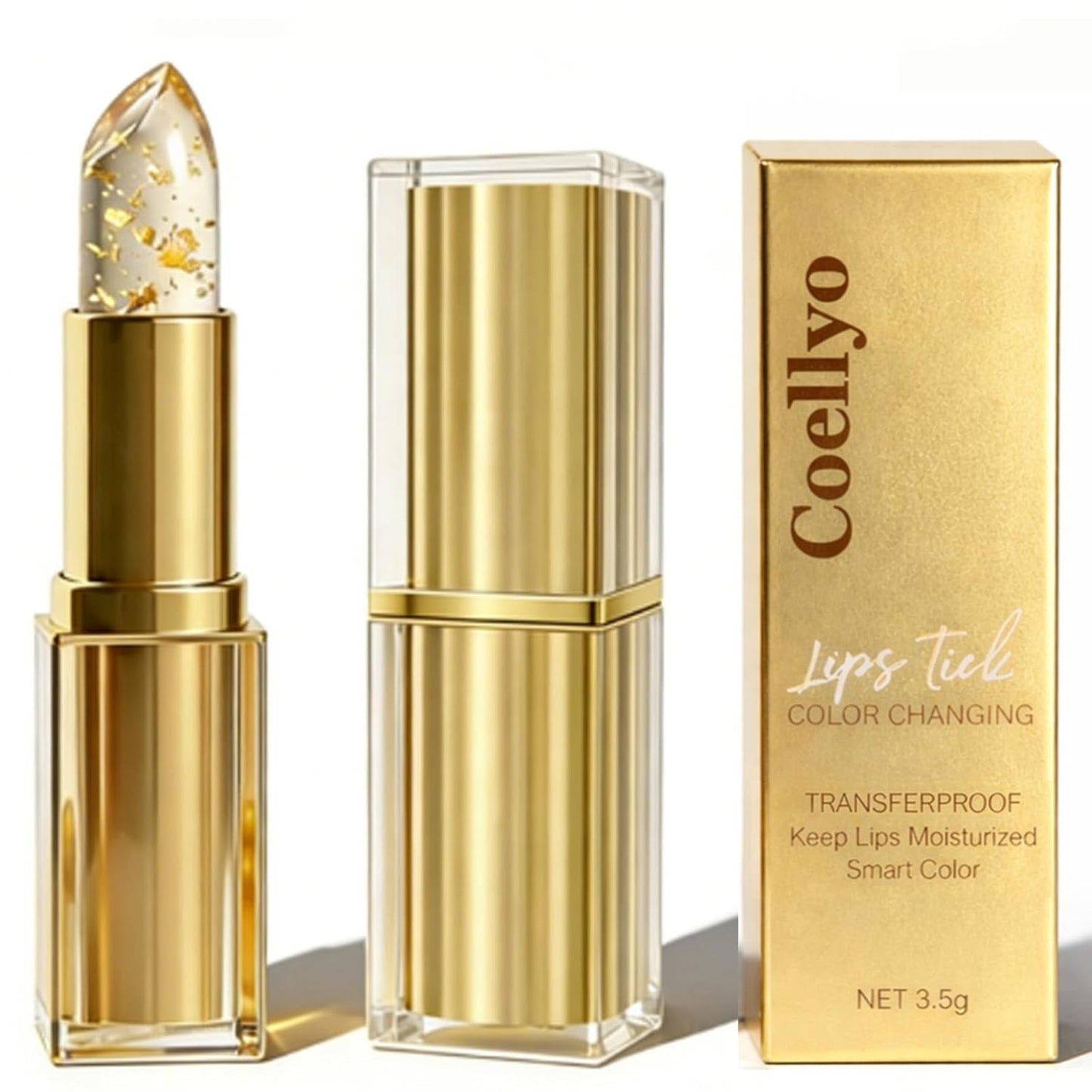 Color Changing Lipstick - pH Adjusting, Transferproof Formula for Mature Women | Long-Lasting Moisturizing Clear Lipstick (1 Pc)
