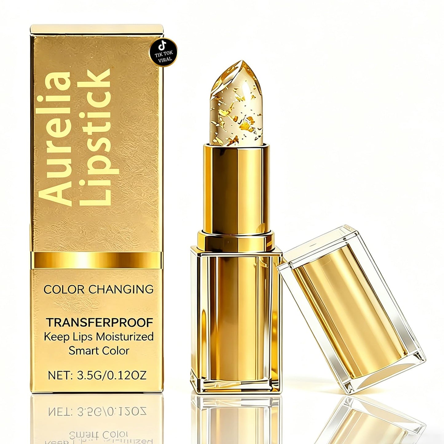 Aurelia Lipstick,Areliaa Lipstick,Aurelia Signature Lipstick,PH Lipsticks Color Changing,Long Lasting Moisturizing Transferproof Lipsticks for Women (1pcs)
