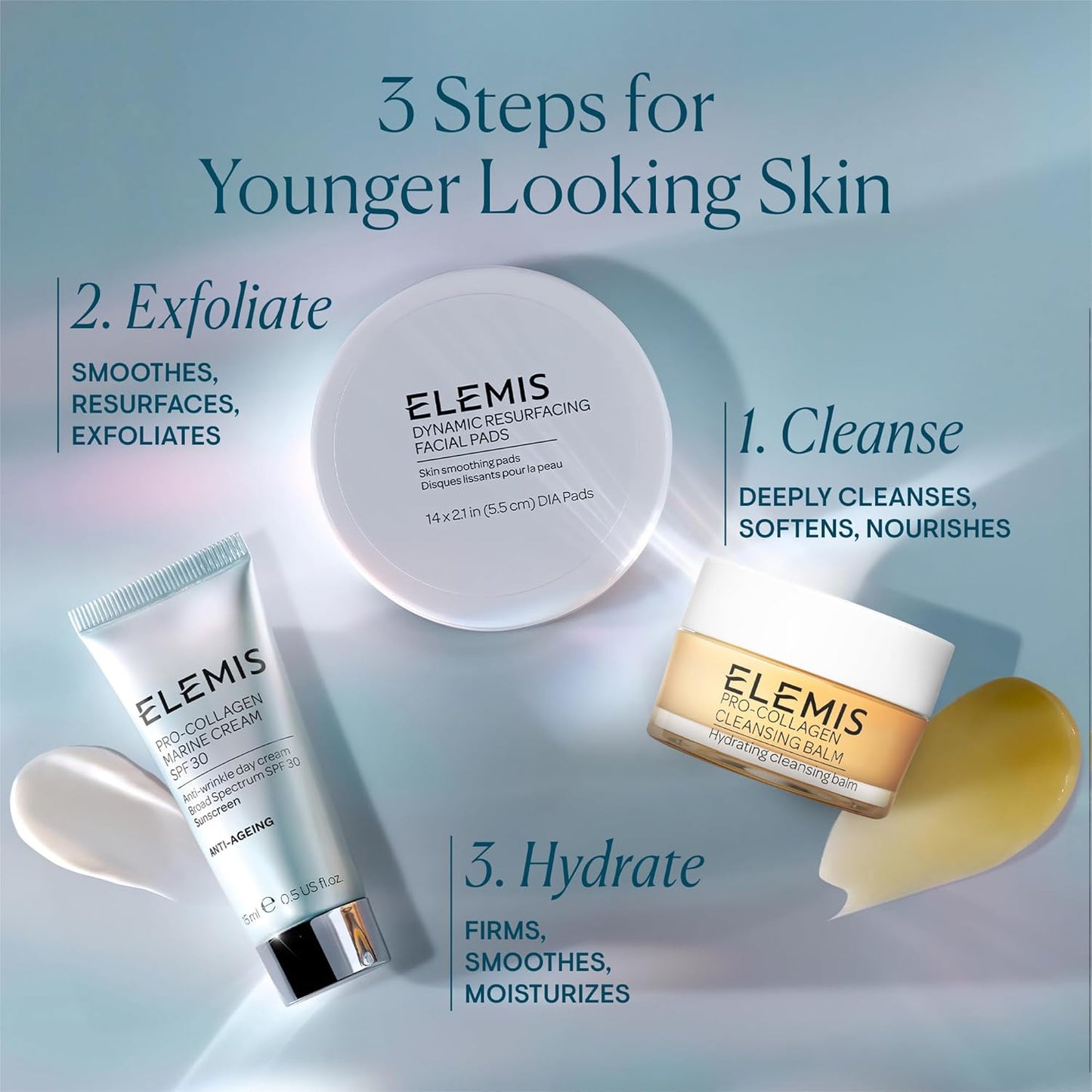 ELEMIS Pro-Collagen Cleansing Balm - Hydrating Makeup Remover | 20g Deep Cleanse Formula
