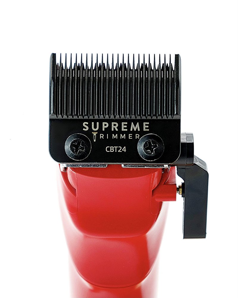 Supreme Trimmer Darkstar 72 Clipper with Magnetic Vector Motor | 180 Min Run Time, 9000 RPM Barber Hair Clipper | Low Noise, Professional Clipper DLC Blades | STC72