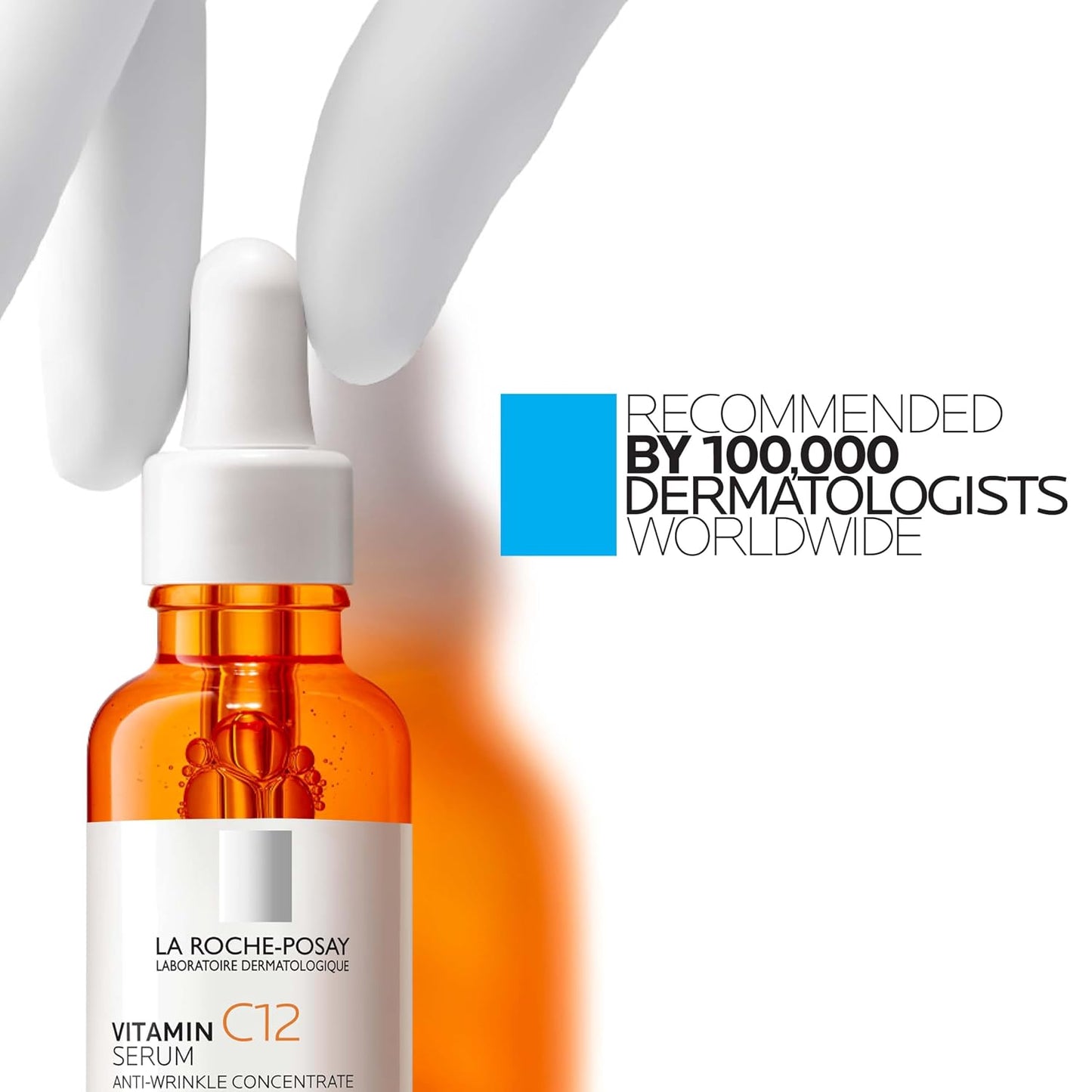 La Roche-Posay Vitamin C Serum - 12% Hydrating Face Serum with Hyaluronic & Salicylic Acid | Radiance Boost, 1 oz for Normal/Oily Skin