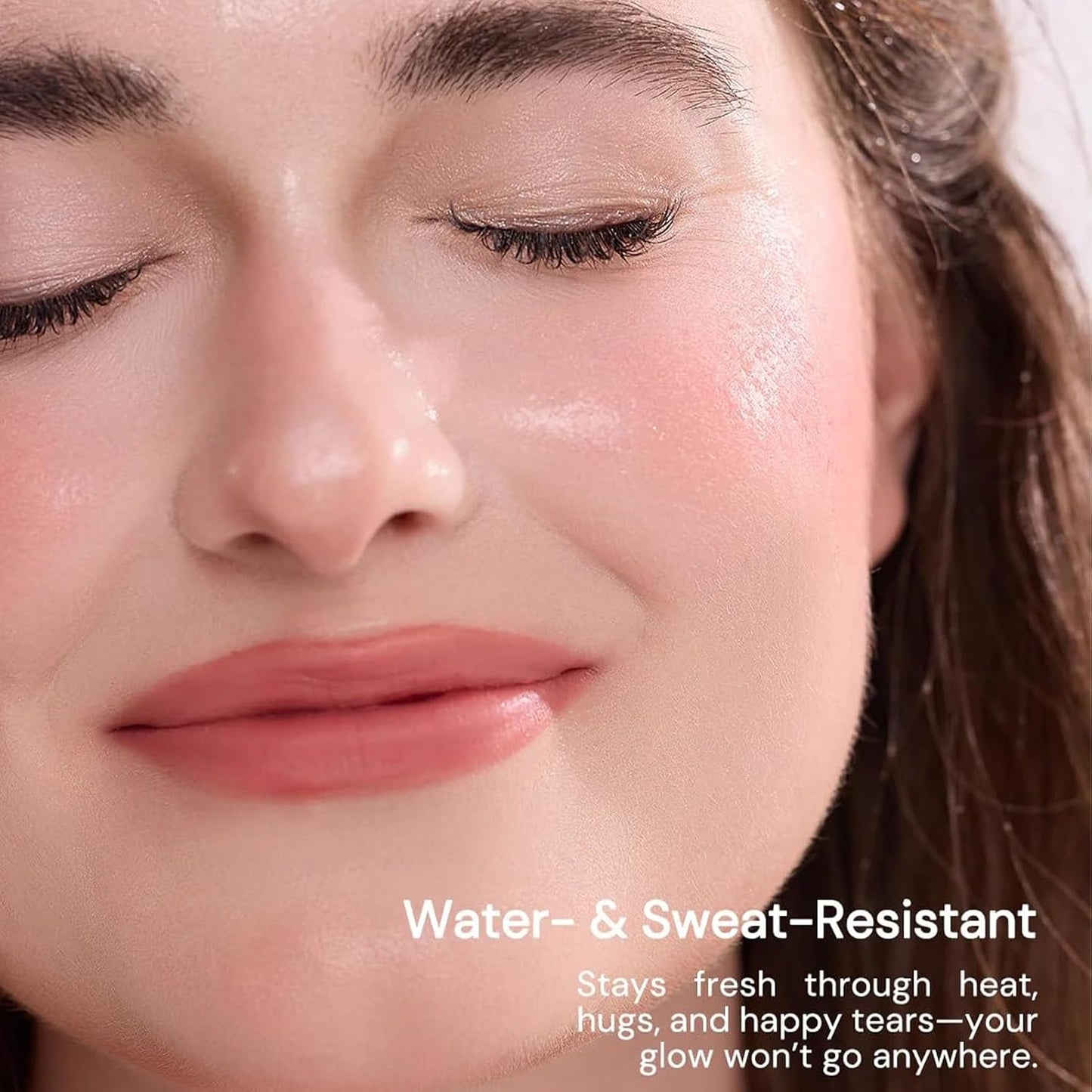 All Day Glow Liquid Blush - Sweat & Water-Resistant Baby Pink Makeup | 0.25 Fl Oz