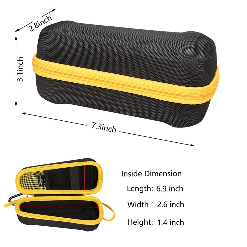 Hard Case Applicable Electric Shaver MAX-T/GDKLXL,Travel Case for Waterproof Rechargeable Shaver, Model 7061-100 Storage Case - Tourmate(Only Case)