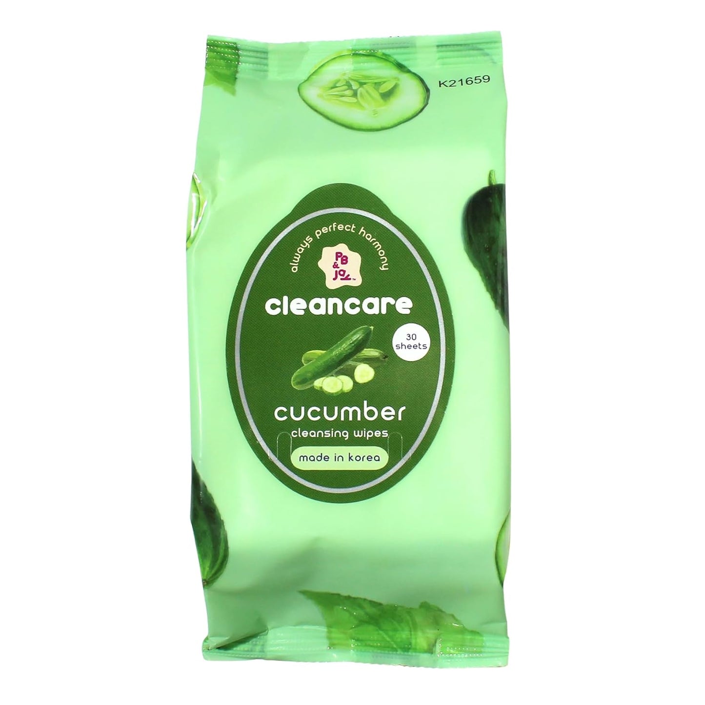 Aloe Vera Makeup Remover Wipes - Soothing Korean Face Wipes with Hyaluronic Acid | 30 Count for Sensitive Skin
