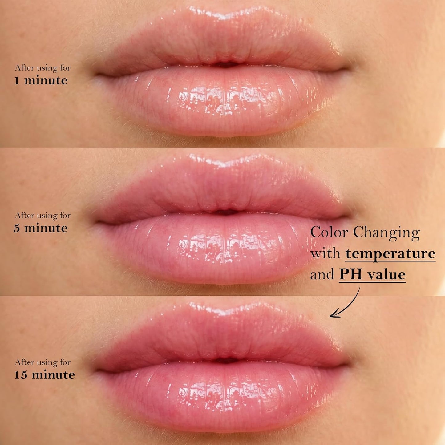 Color Changing Lipstick - PH Adjusting Hydrating Lip Balm | Long Lasting Glossy Shine - 2PCS
