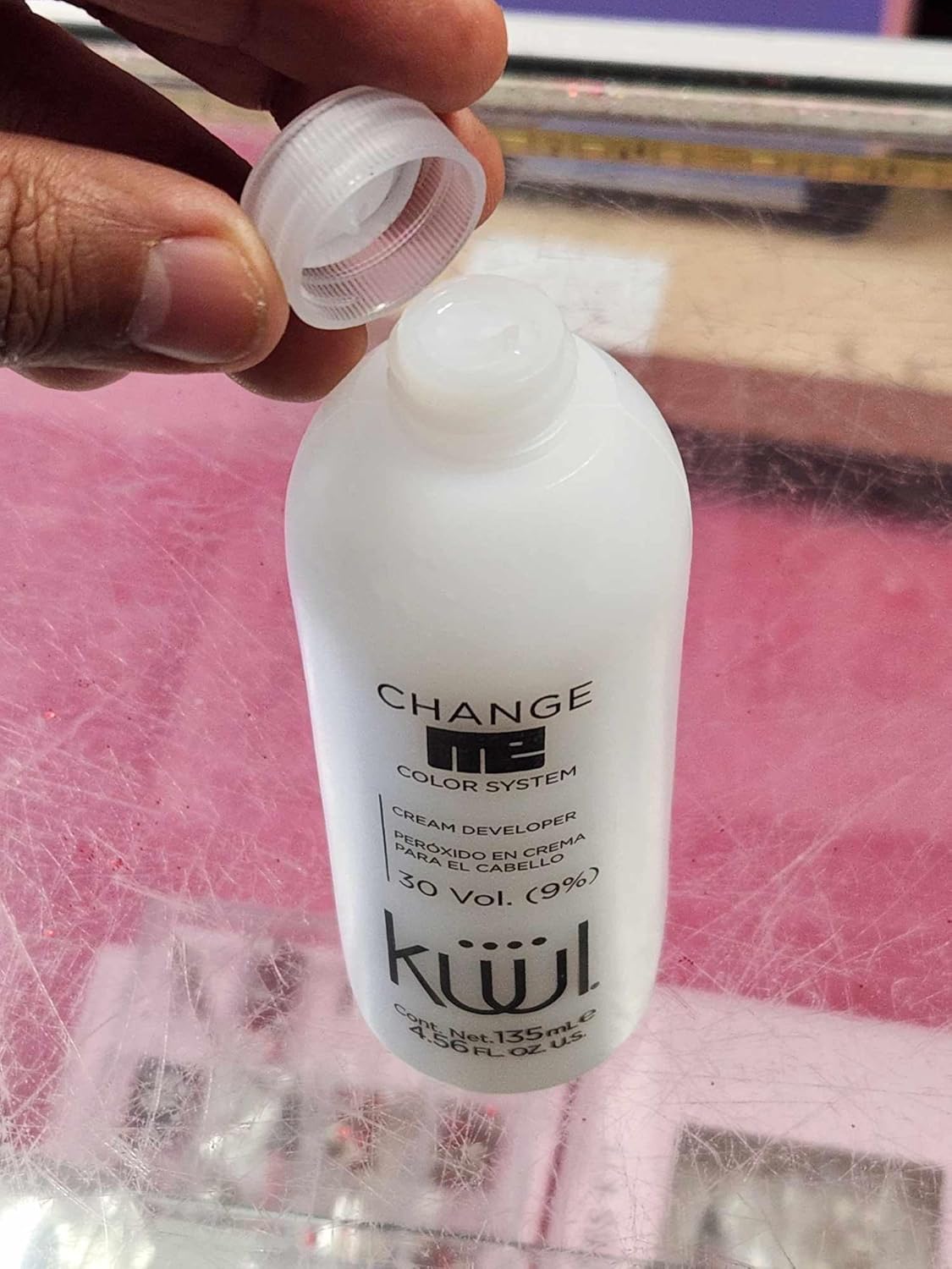 Peroxide 30 Volume (9%) Hair Color Cream - Küül Change Me | 8.5 fl oz, White