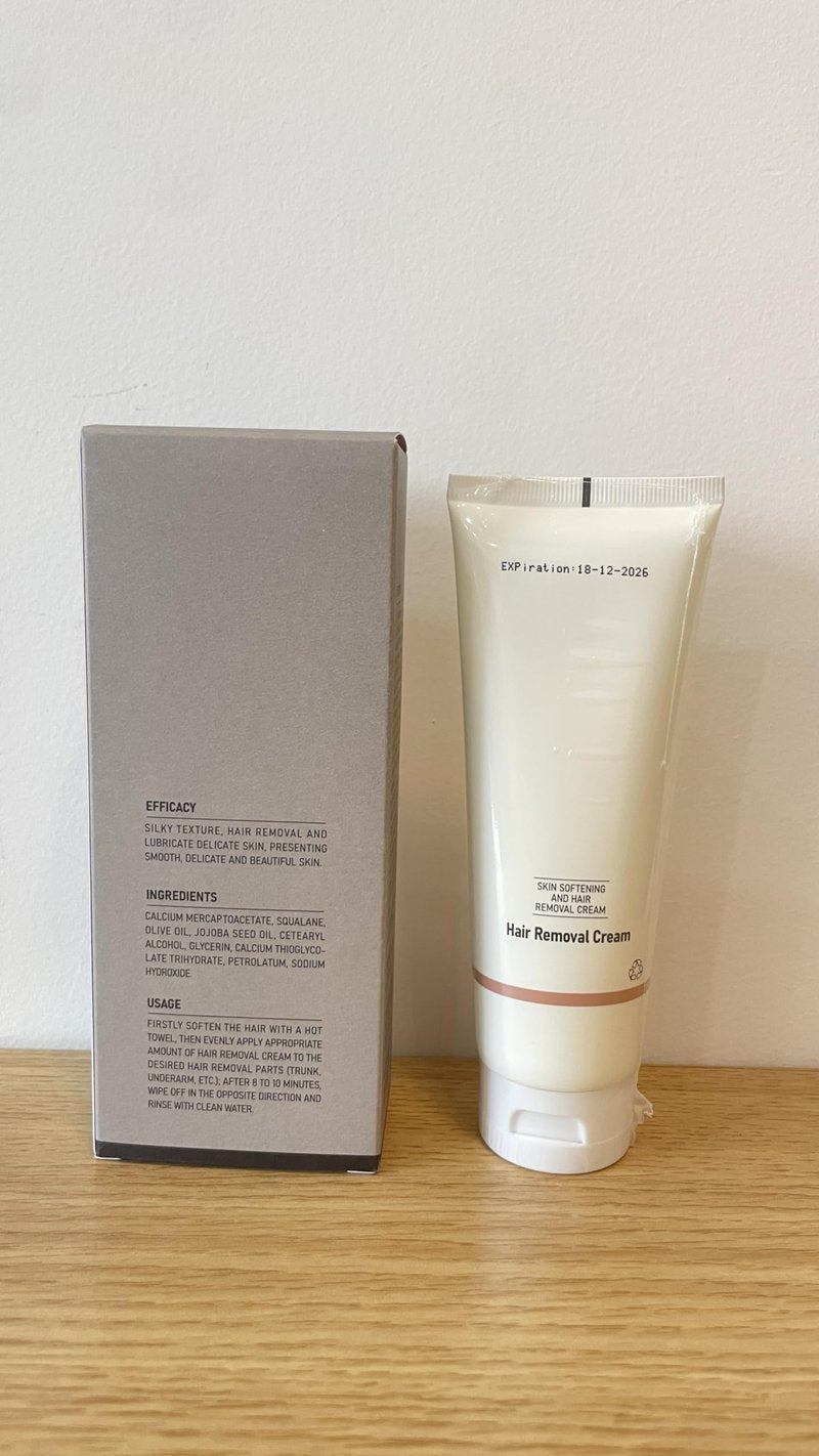 VGO Painless Hair Removal Lotion for Women & Men - For Unwanted Hair, All Skin Types, White, 4.02 oz