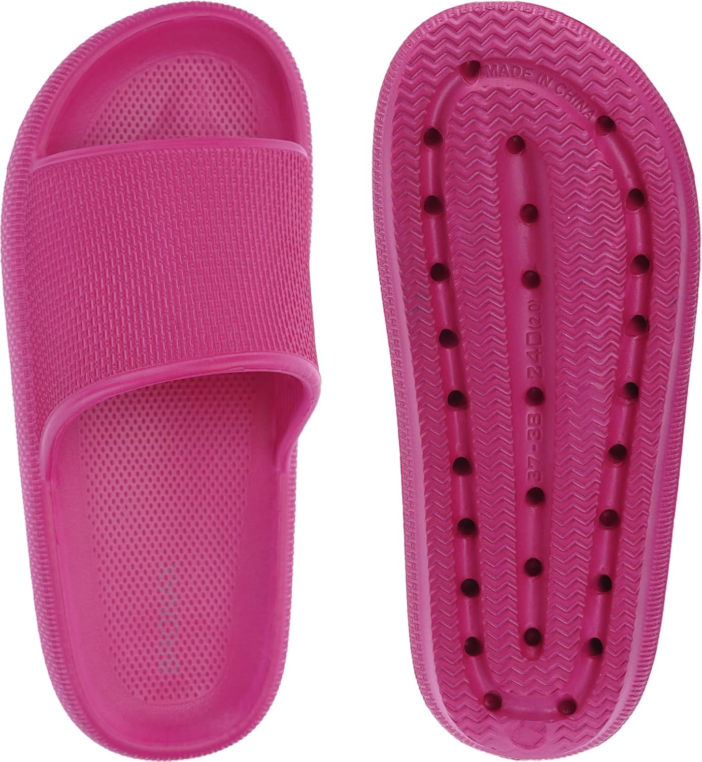 BRONAX Pillow Slippers - Cushioned House Slides for Men & Women | Thick Sole Comfort