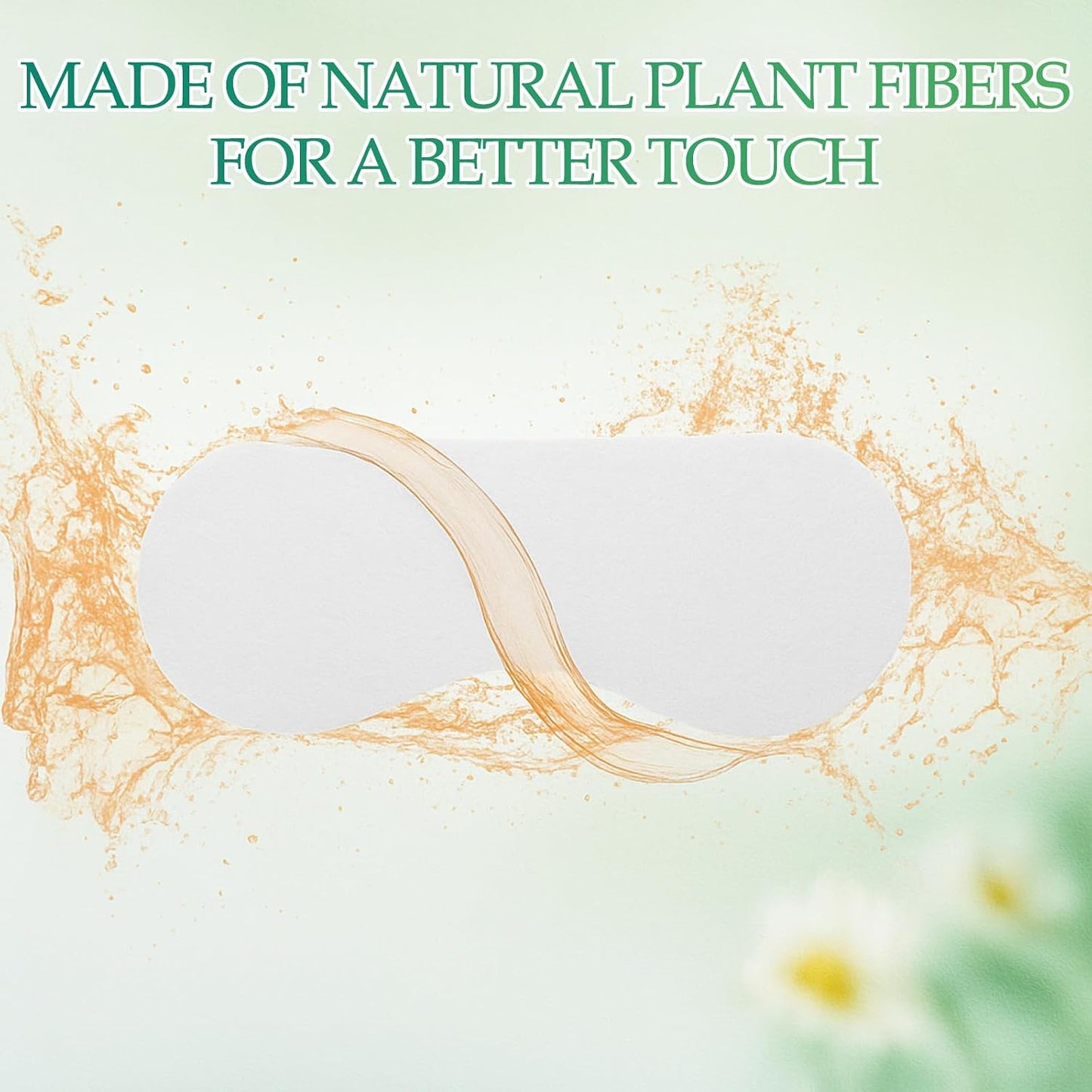 Disposable Eye Pillow Covers - Soft Cotton Facial Spa Sheets for Relaxation | Safe & Sanitary