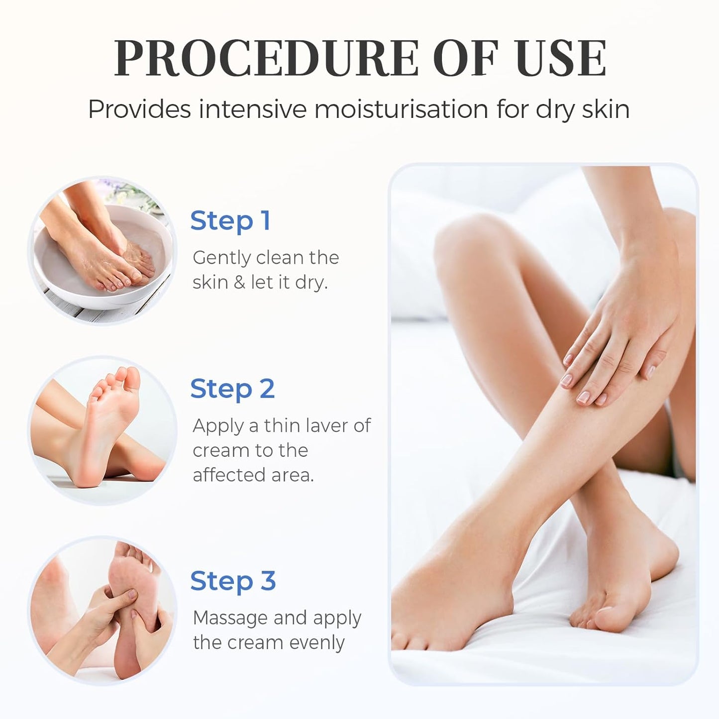 Hydrating Foot Cream - Moisturizing & Anti-Cracking Formula for Dry, Cracked Feet | 2026 Upgrade