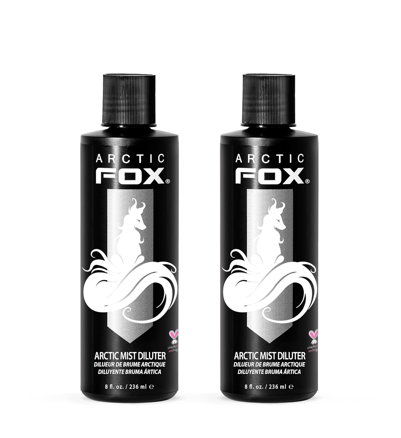 Arctic Fox Semi-Permanent Hair Dye - Vibrant Purple AF Color | Vegan, Ammonia-Free, 4 Fl Oz
