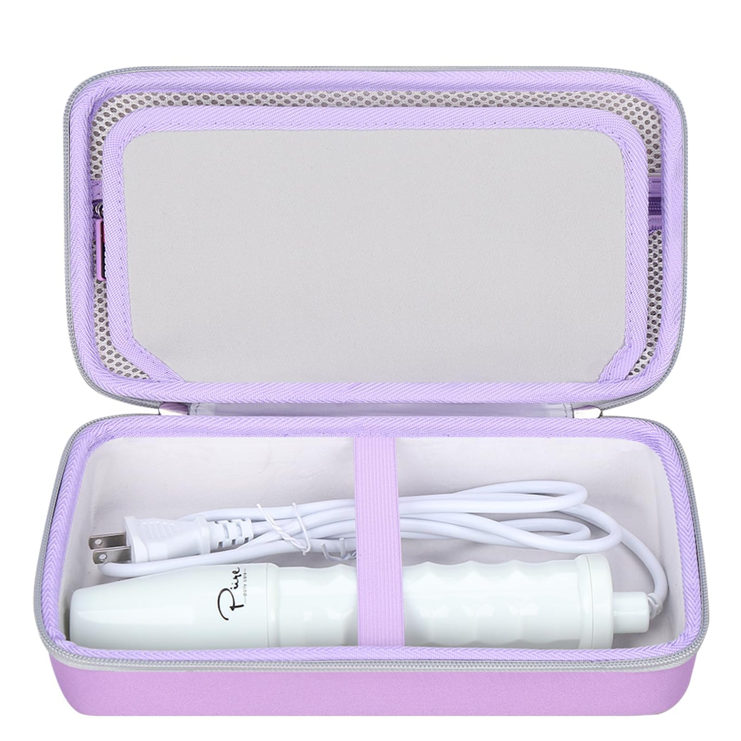 FBLFOBELI Hard Storage Case Compatible with NuDerma/for Houzzi/for Signstek/for APREUTY/for FAZJEUNE/for NewWay Professional Clinical Portable Handheld High Frequency Skin Wand Machine (Purple)