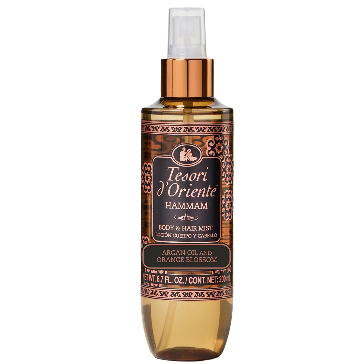 Hammam Hair & Body Mist - Warm Floral Citrus Scent with Orange Blossom & Argan Extract | 6.7 fl oz