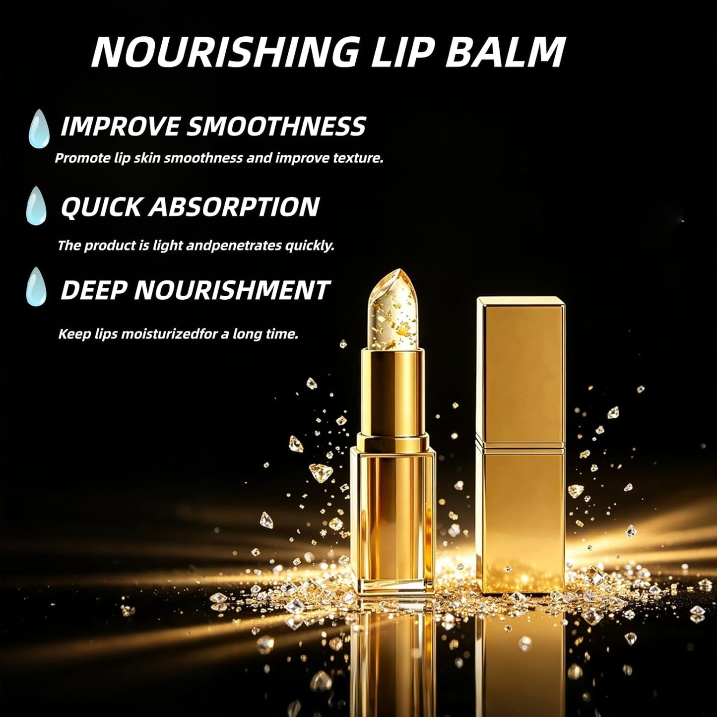 True Tone Lipstick for Women - Color-Changing, Long-Lasting Moisturizing Formula | 24-Hour Hydration