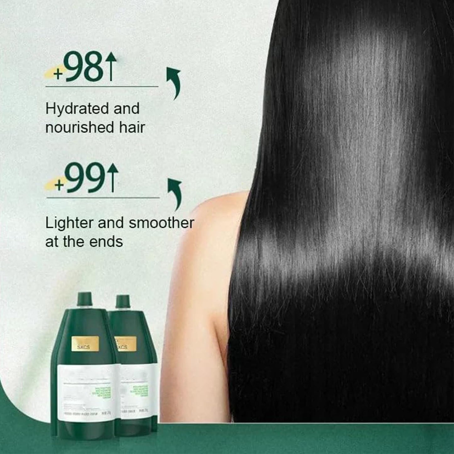 OBRADOYA Polypeptide Keratin Hair Mask for Damaged Hair - Keratin Hair Treatment, Deep Conditioning Hair Mask for Dry Damaged Hair and Growth, Hydrating & Repairing, Mascarilla Para El Cabello (1 PC)