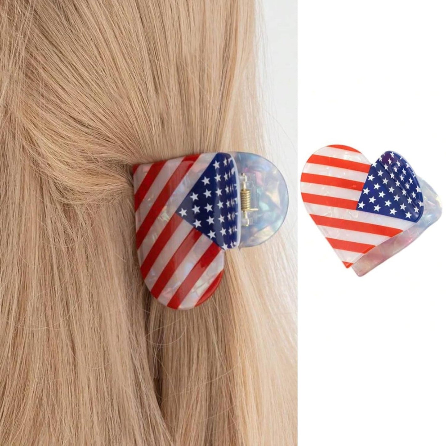 Seashell Hair Claw Clips - Stylish Summer Hair Accessories for Women | Acrylic Beach Hairpins