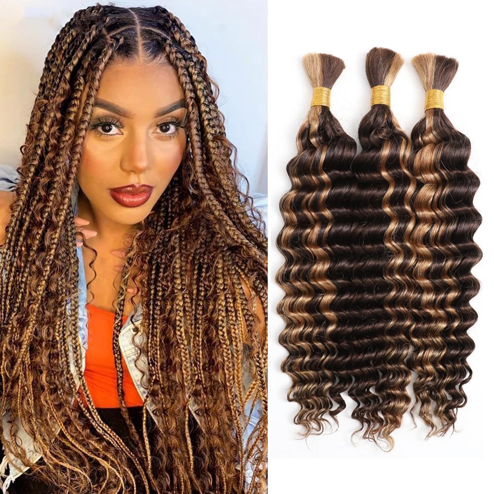 Dreadlock Extensions - 100% Human Hair, Handmade Permanent Locs | 30 Strands, 4 Inch, Can Be Dyed & Curled
