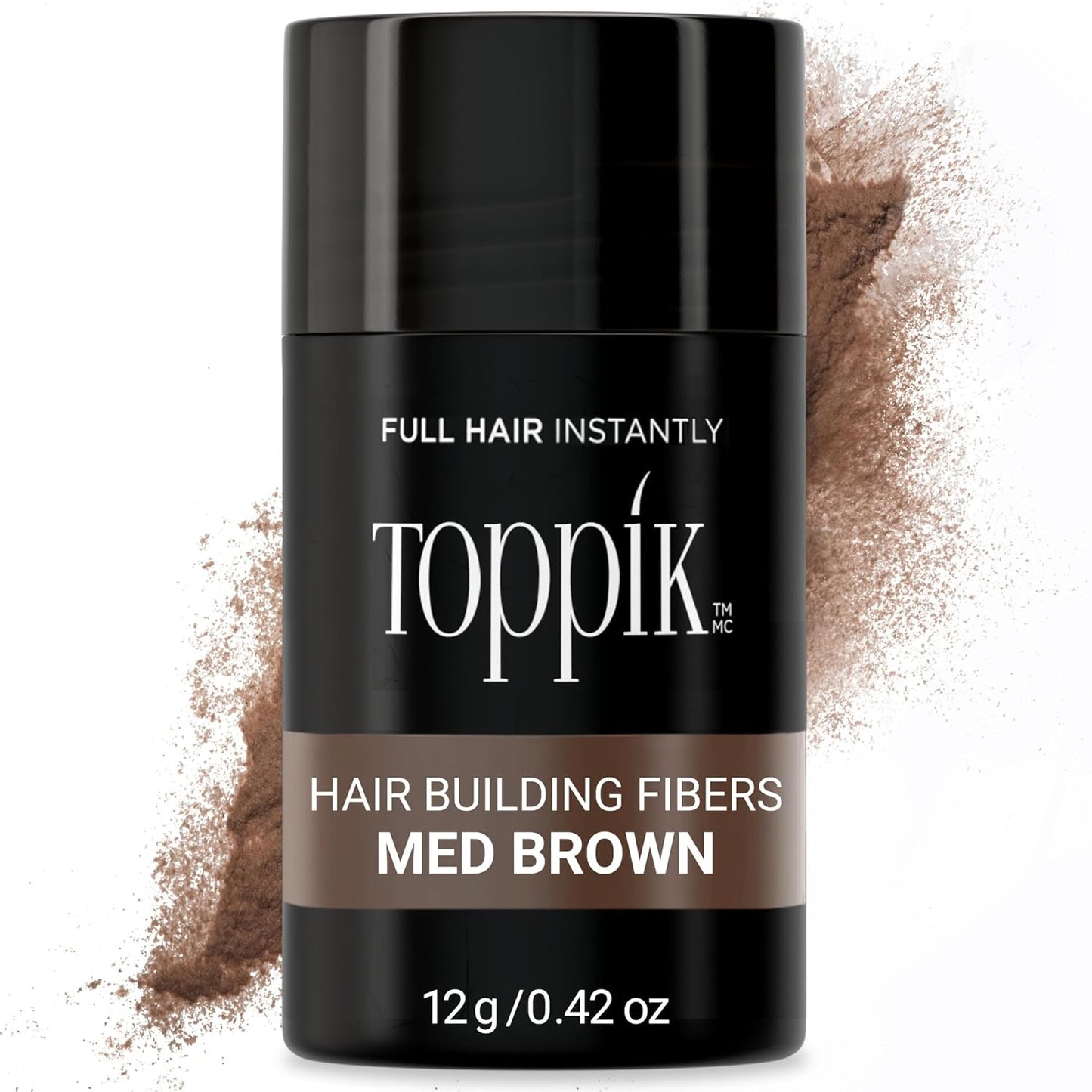 Toppik Hair Building Fibers - Instantly Thicker & Fuller Hair | 9 Shades, 4 Sizes Available