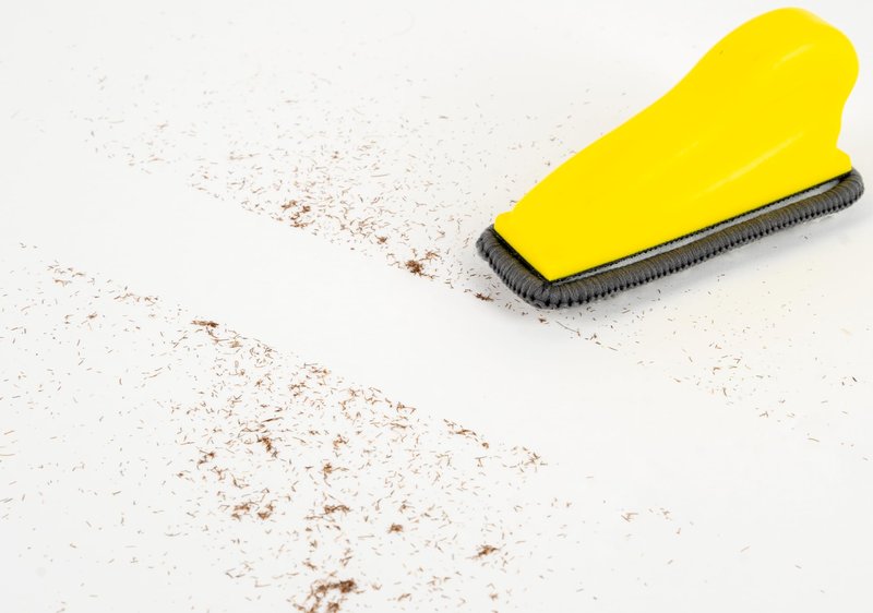 Beard Hair Cleaner Bar for Sink and Counter, Shaving Trimmings Brush Cleaning Tool for Sink Hair Bathroom and Car Flexible Spot Cleaner