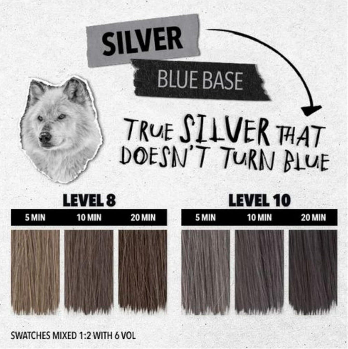 Pulp Riot High Speed Toner - Silver 3oz | Vibrant Hair Color Solution