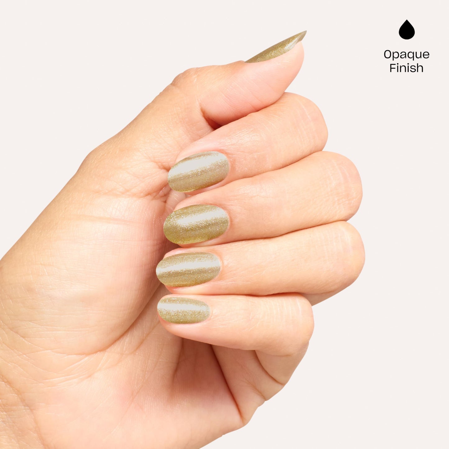 OPI Nail Lacquer Revenge is Chic | Opaque Bold Warm Gold Metallic Chip Resistant Nail Polish x Supergirl Collection