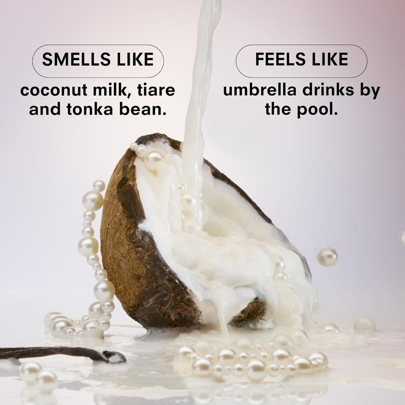 Coco Cream Eau de Parfum | Coconut Milk, Vanilla & Tonka Bean - Unisex Solar Gourmand Fragrance