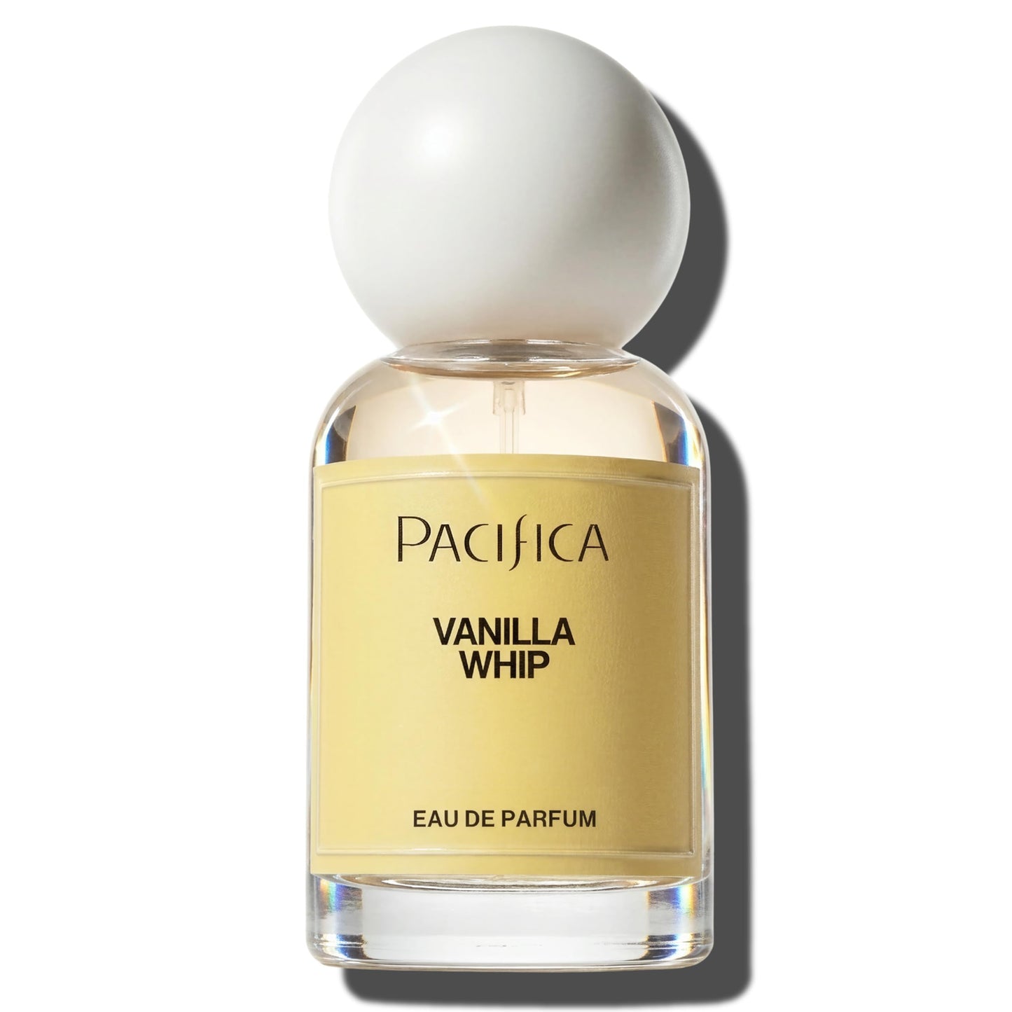 Pacifica Vanilla Whip Eau de Parfum; Sweet Gourmand Perfume for Women Spray | Warm Sugar Almond Bergamot Fragrance, Long Lasting | Botanical Clean Mood Perfume | Vegan, Cruelty-Free, Paraben-Free 1oz