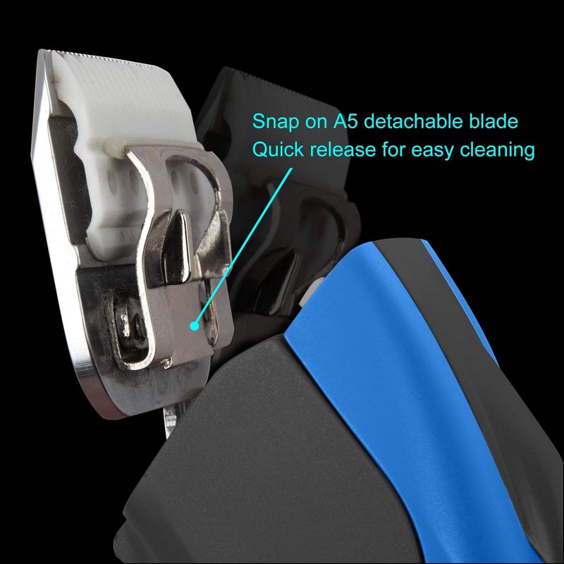 FURZONE Detachable Ceramic Blade - Size 30 Blade 1/50", Made of High-Tech Ceramic Materials, Compatible with Most Andis, Oster, Wahl A5 Clippers