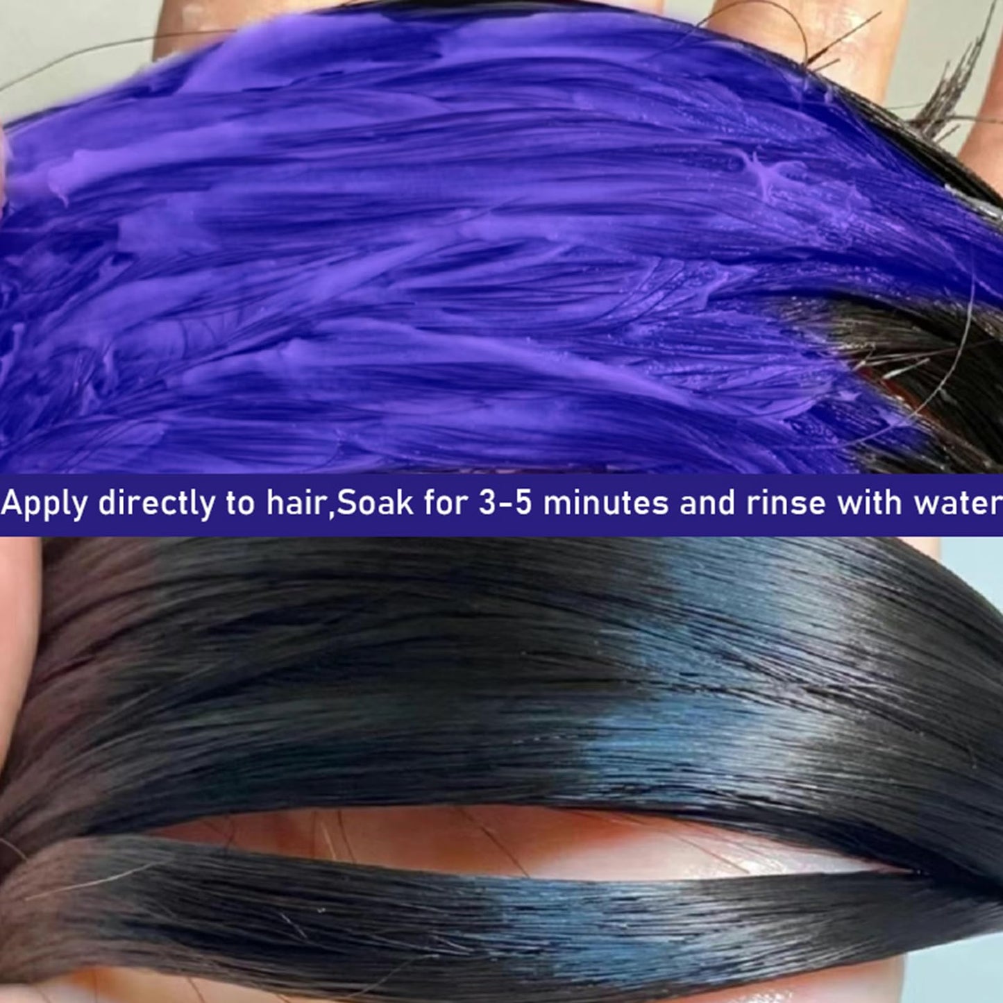 Purple Hair Mask for Brassy Hair,Toning Purple Shampoo Mask for Blonde, Silver, Gray, Bleached Hair,Repairs Damaged Hair Roots & Hydrates, Brightening & Smoothing Treatment (Purple)