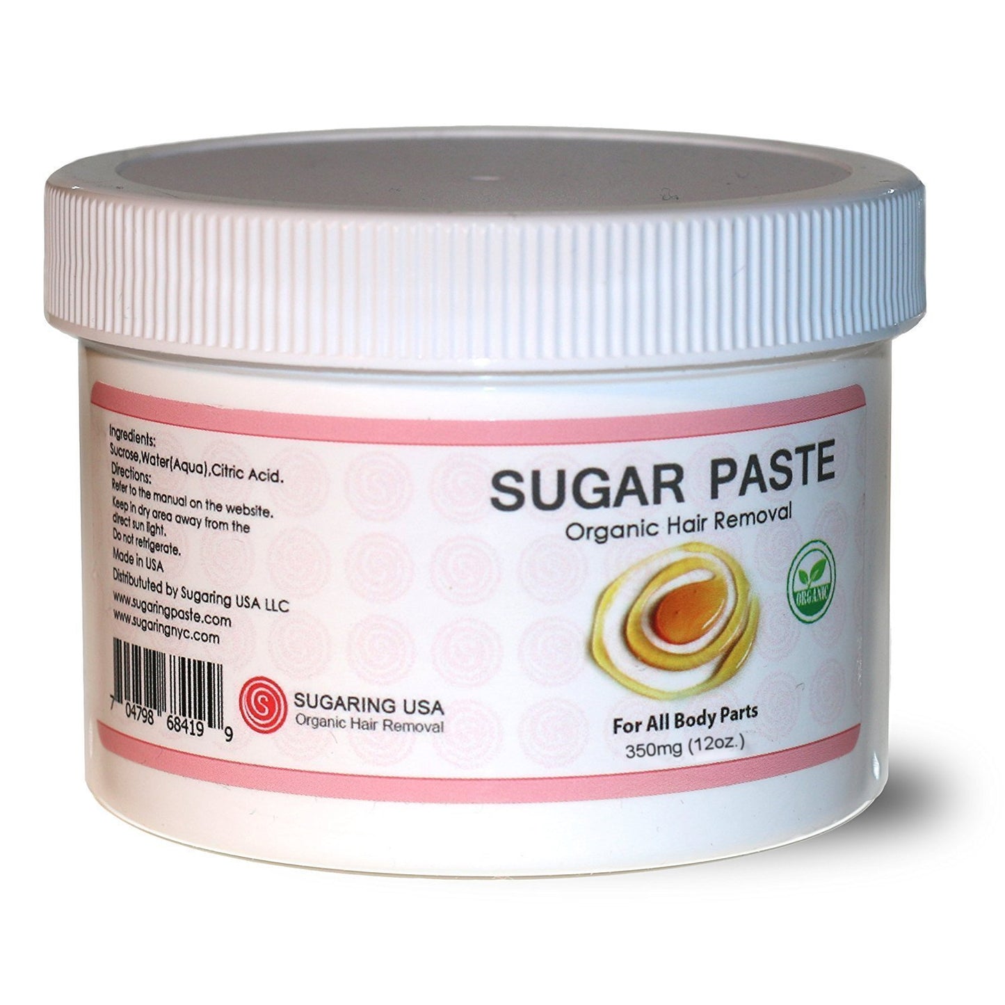 Sugaring NYC Kit - 350 Jar Sugaring Paste, Anti Ingrown Hair Solution and Set of Gloves - Perfect for Bikini Sugaring, Brazilian Sugaring & Legs