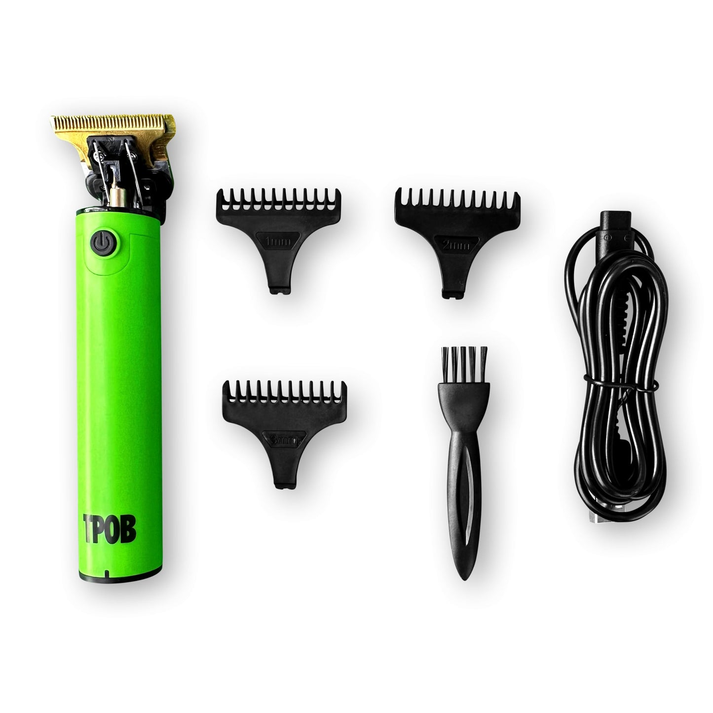 TPOB Ghost Beard Trimmer Hair Clippers for Men, Professional Hair Trimmer Zero Gapped T-Blade Trimmer Cordless Rechargeable Edgers Clippers Electric Beard Trimmer Shaver (Ghost Slime)