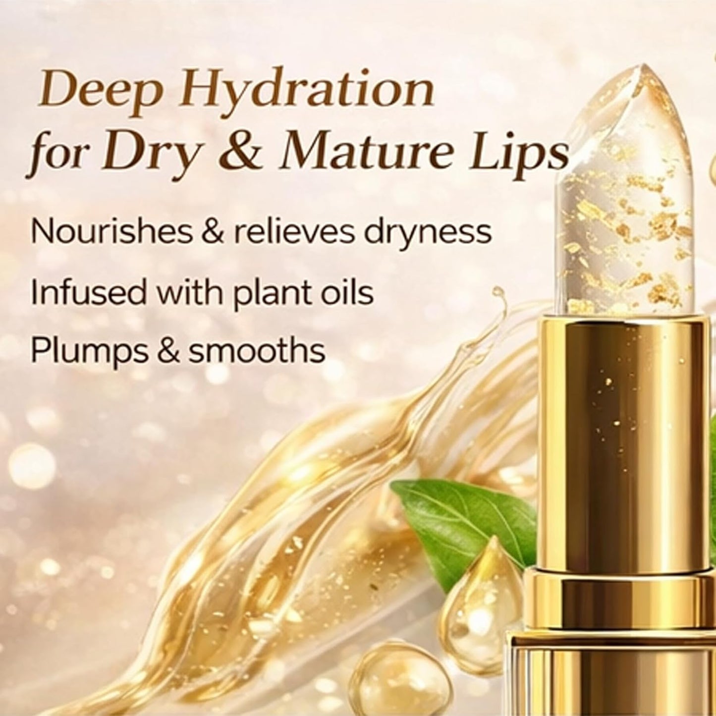 Color Changing Lipstick for Mature Women - Hydrating Tinted Balm, Long-Lasting 8h Transfer-Resistant | Personalized Shades (2PCS)