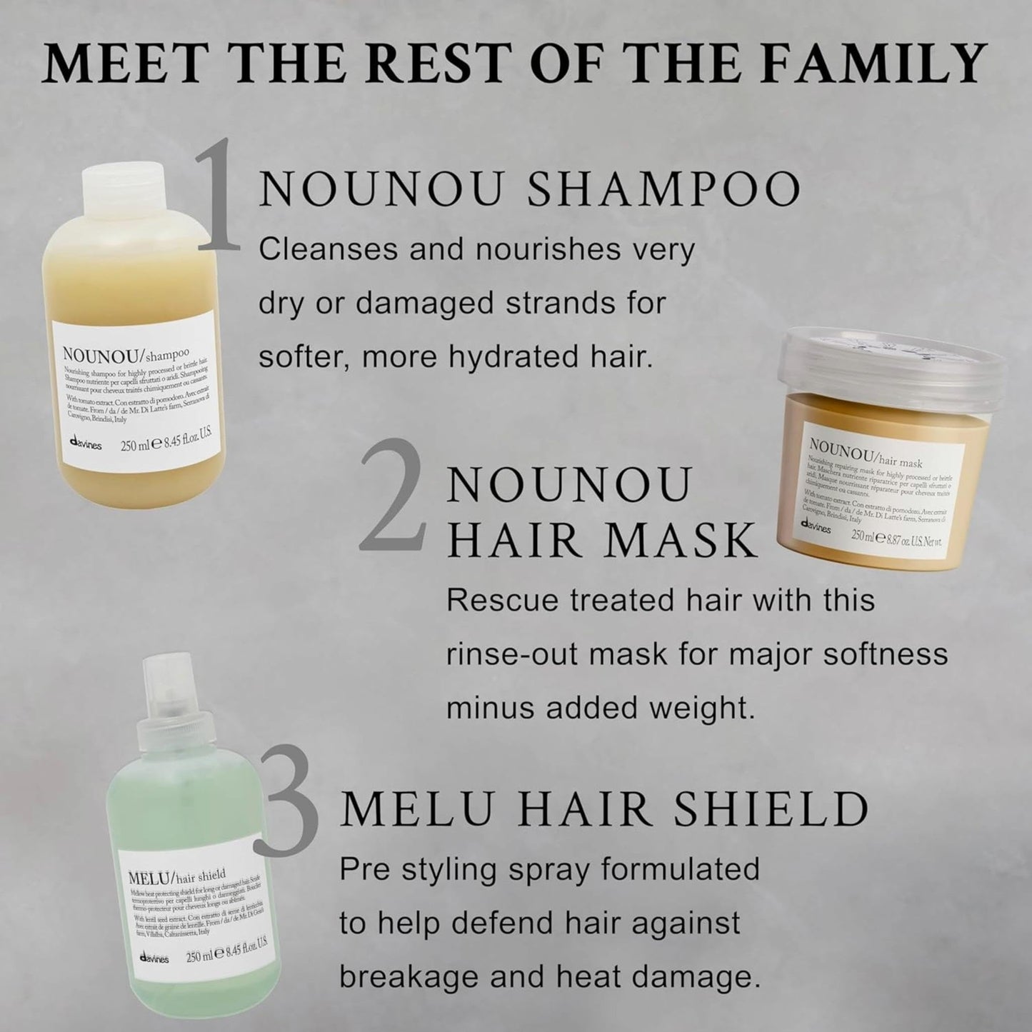 Davines LOVE Smoothing Shampoo, Taming Anti-Frizz Gentle Cleansing Action for Wavy, Unruly, Coarse Hair - Gives Shine, Elasticity, Softness & Sleek Look with Olive Extract, Travel Size, 2.54 Fl Oz