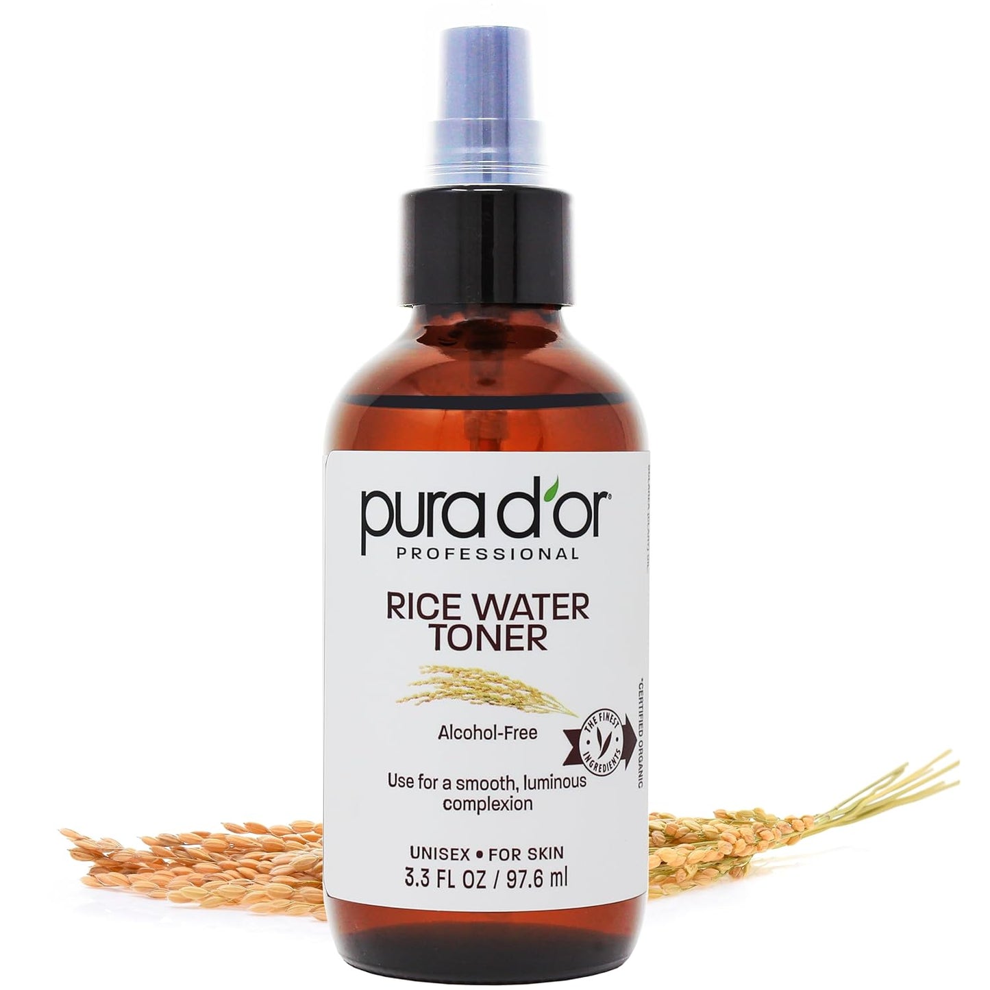 PURA D'OR Organic Vitamin E Oil - 70,000 IU Ayurvedic Skin Care | Lightweight Moisturizer for Face & Body