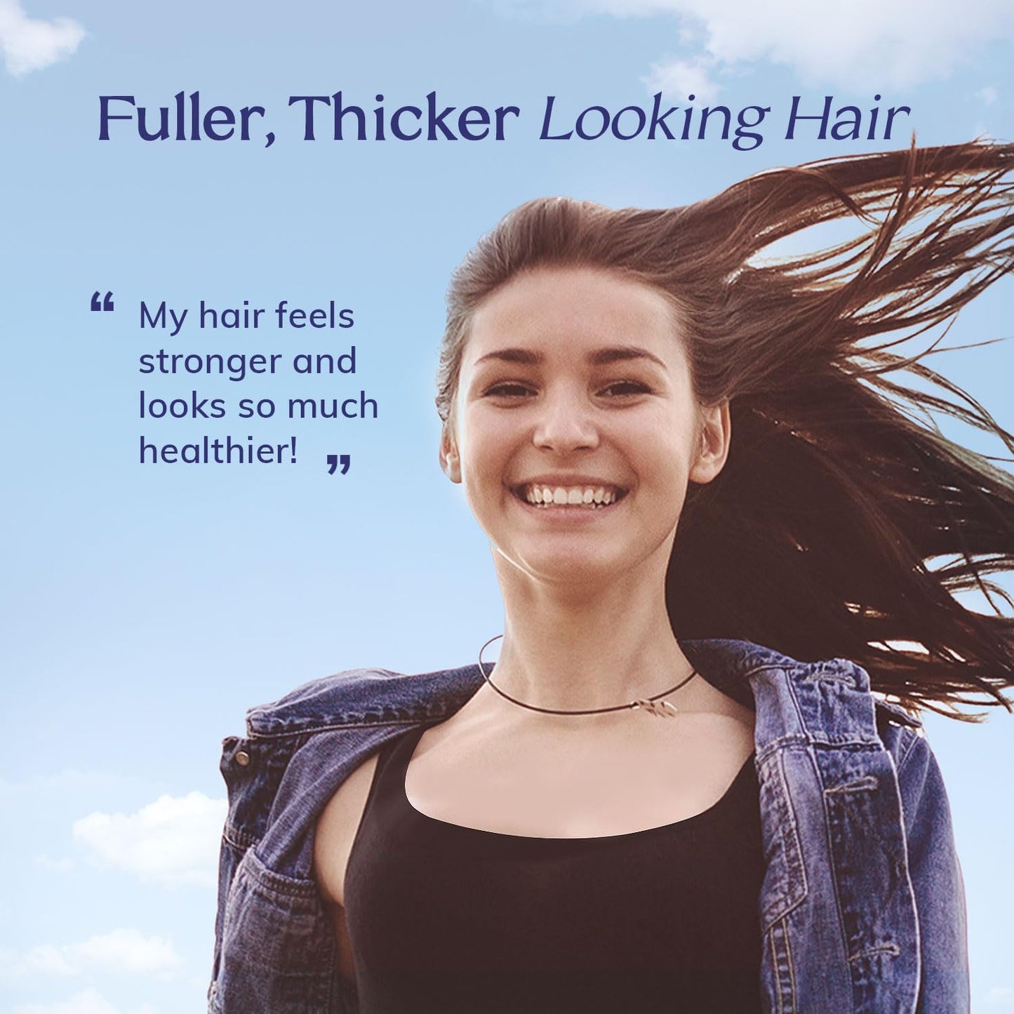 Hair Growth Serum Roll-On | Rosemary, Caffeine & Biotin Formula for Fuller-Looking Hair - 1.08 Fl Oz