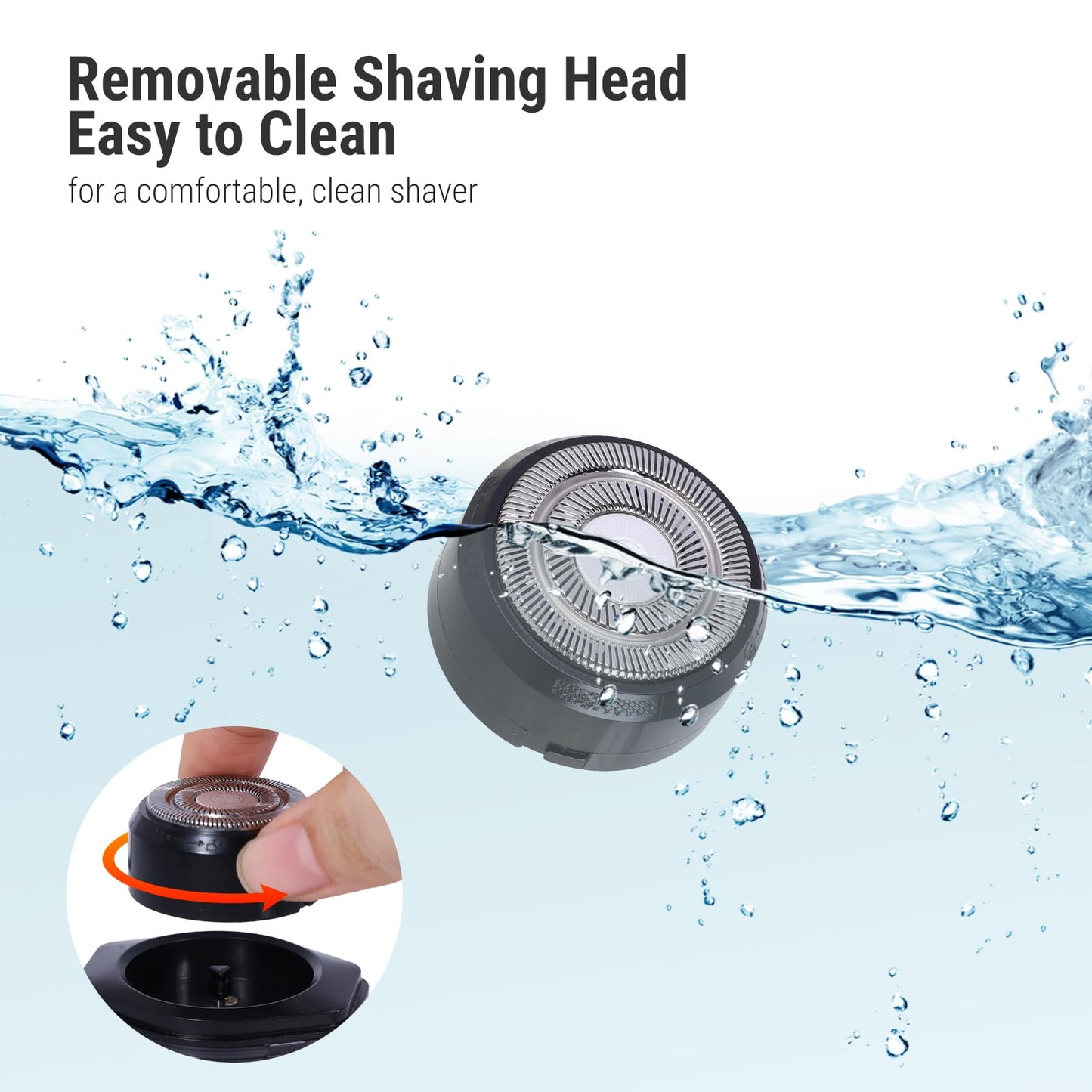 10 Pack Mini Electric Shaver Portable Travel Shavers Pocket Shaver USB-C Rechargeable Travel Razor for Men Electric Beard Trimmer Suitable for Home car Office and Business Travel Unisex Easy Cleaning