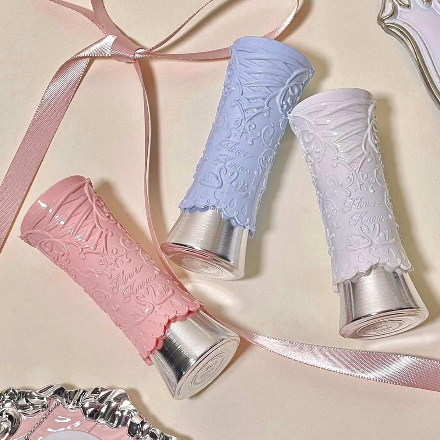Swan Ballet Shine Lipstick - Hydrating Nude Peach Tinted Lip Balm for Long-Lasting Moisture | B03 Sweet Heart