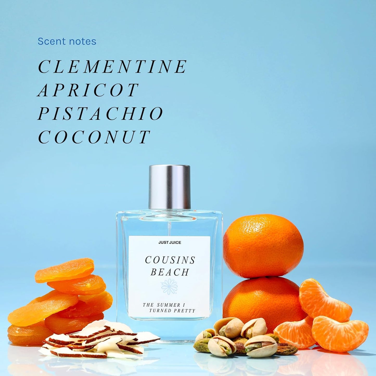 Just Juice Coconut Vanilla Perfume - Beachy Scent for Women & Men | 3.4 oz
