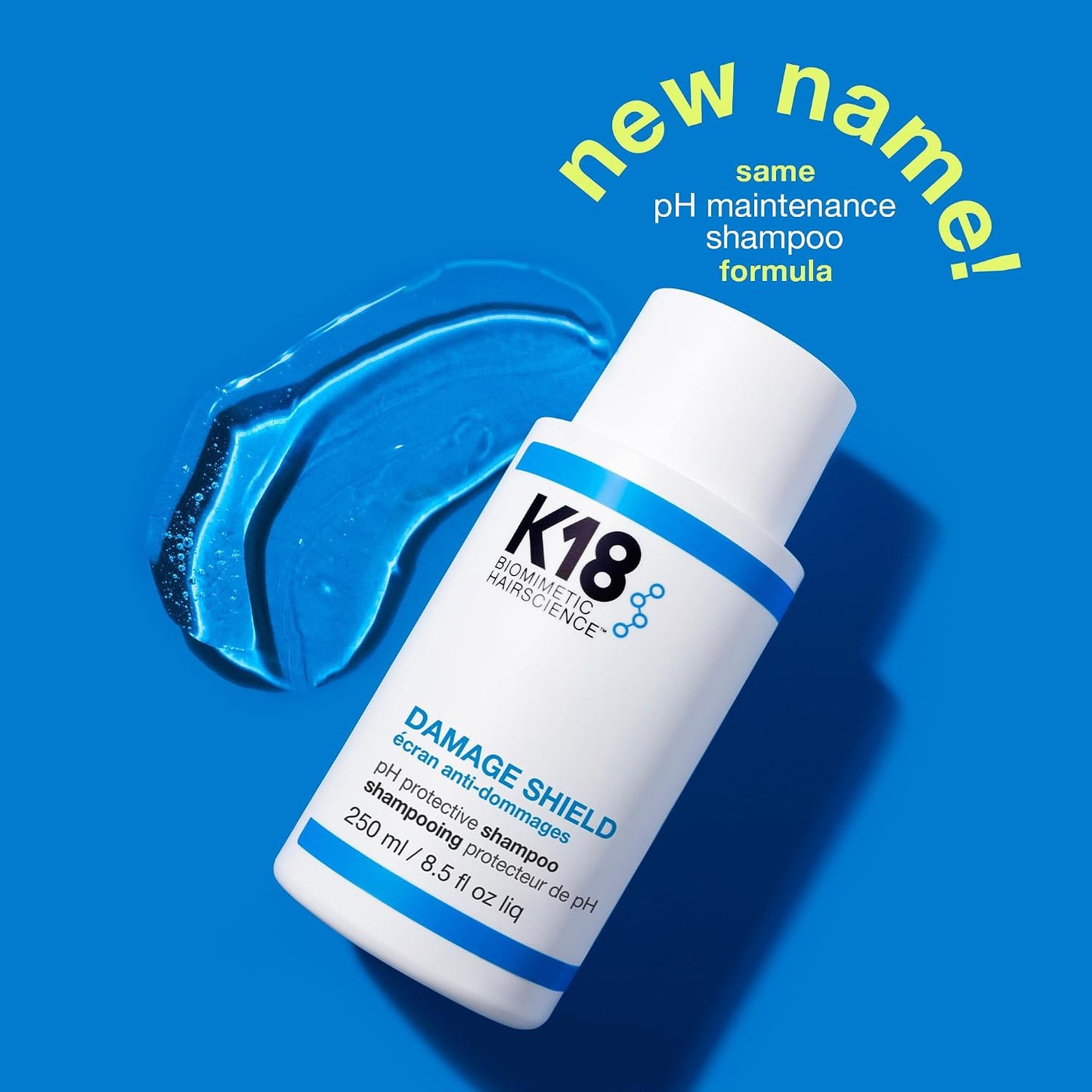K18 Damage Control Trio - Damage Shield Shampoo, Conditioner & 4-Minute Hair Mask | Color-Safe Repair Set