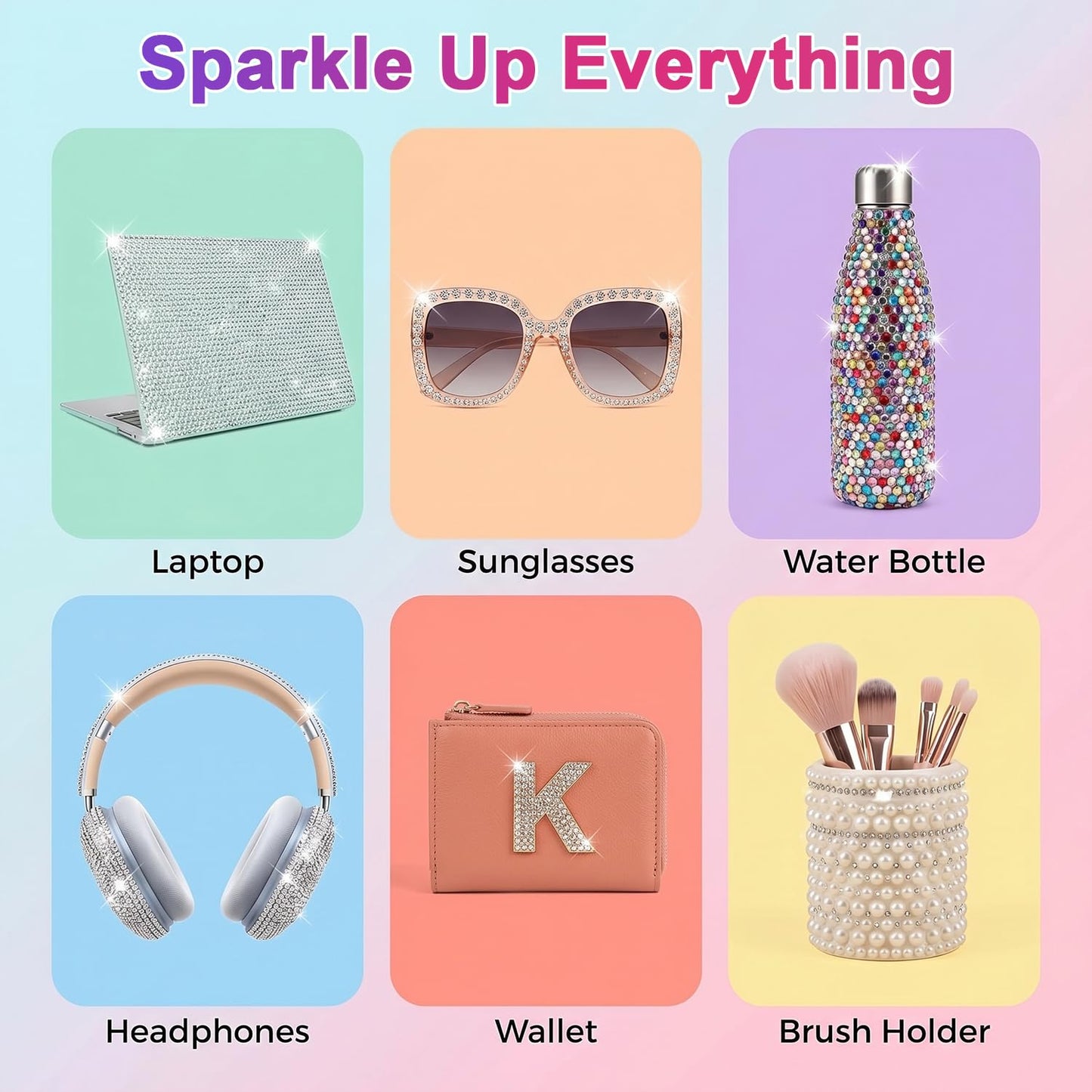 Bedazzling Kit 40000Pcs 40 Colors Resin Jelly Rhinestones, Multicolor 3mm Flatback Gems with 3Pcs B7000 Jewelry Glue & Tools, All-In-One Bedazzler Kit for Crafting Book Shoes Clothing Nail Diamond Art