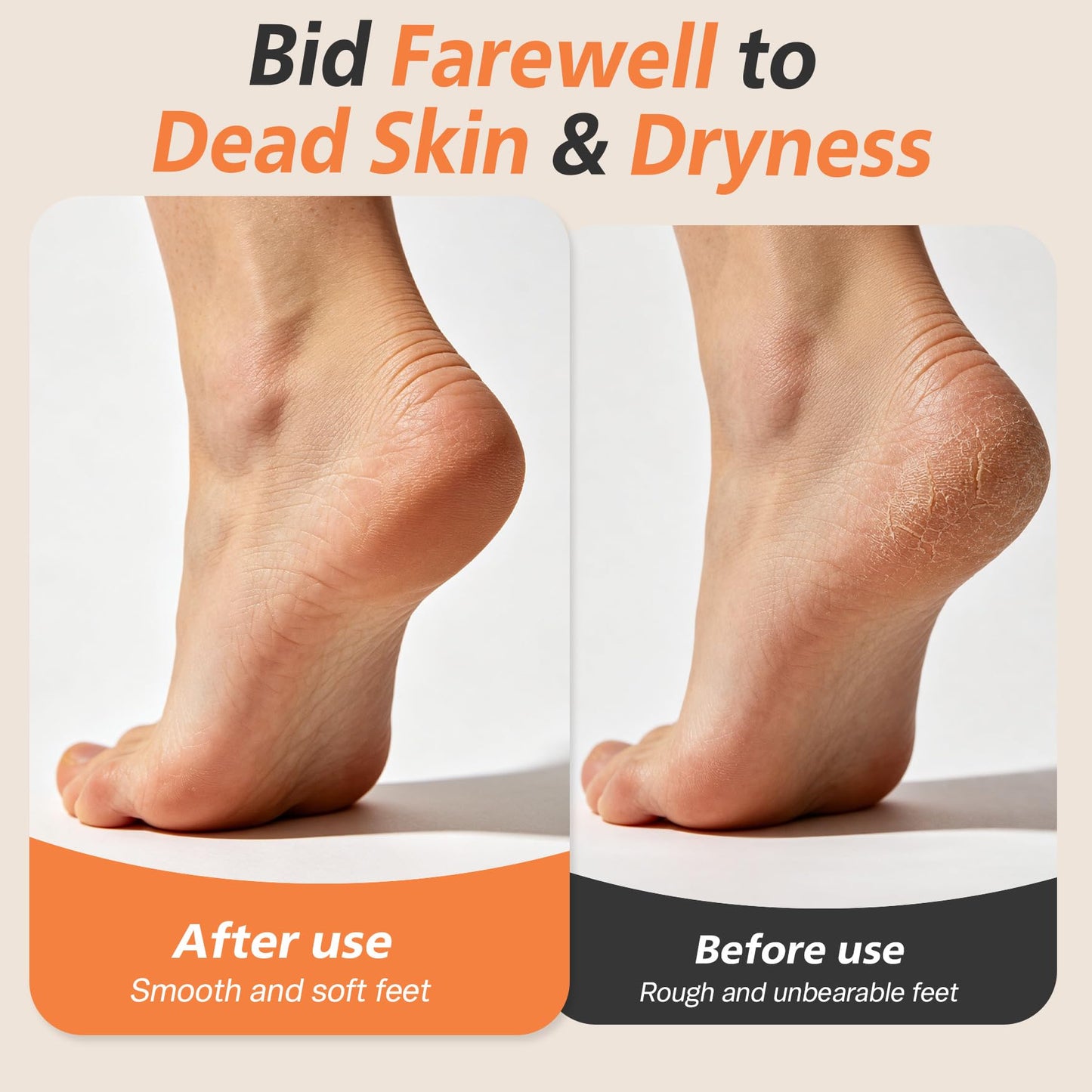 BALUCA Nano Glass Foot File – Hard Skin Remover, Durable Foot Scrubber Dead Skin Remover, Pedicure Tool for Feet, Professional Callus Remover for Feet, Long-Lasting Foot Buffer for Smooth Soft Feet