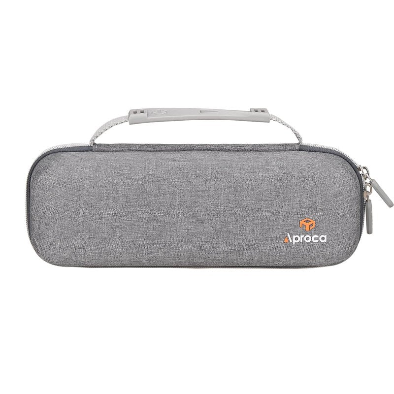 Aproca Portable Printers Case Compatible with TATTMUSE/JADENS/MUNBYN ITP01 Wireless Bluetooth Printer and Accessories, Storage Hard Bag (Case Only)-Grey